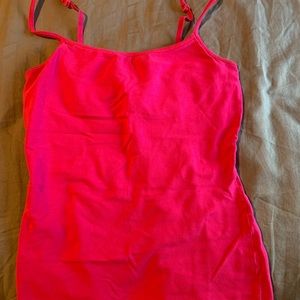 Express Sexy Basic Bra Cami size XS excellent condition! Bright pink!